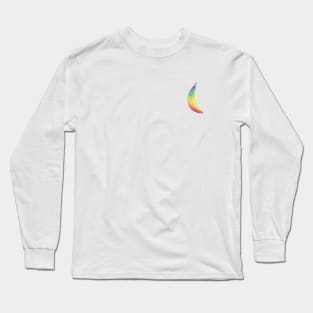 Small Rainbow Banana Long Sleeve T-Shirt